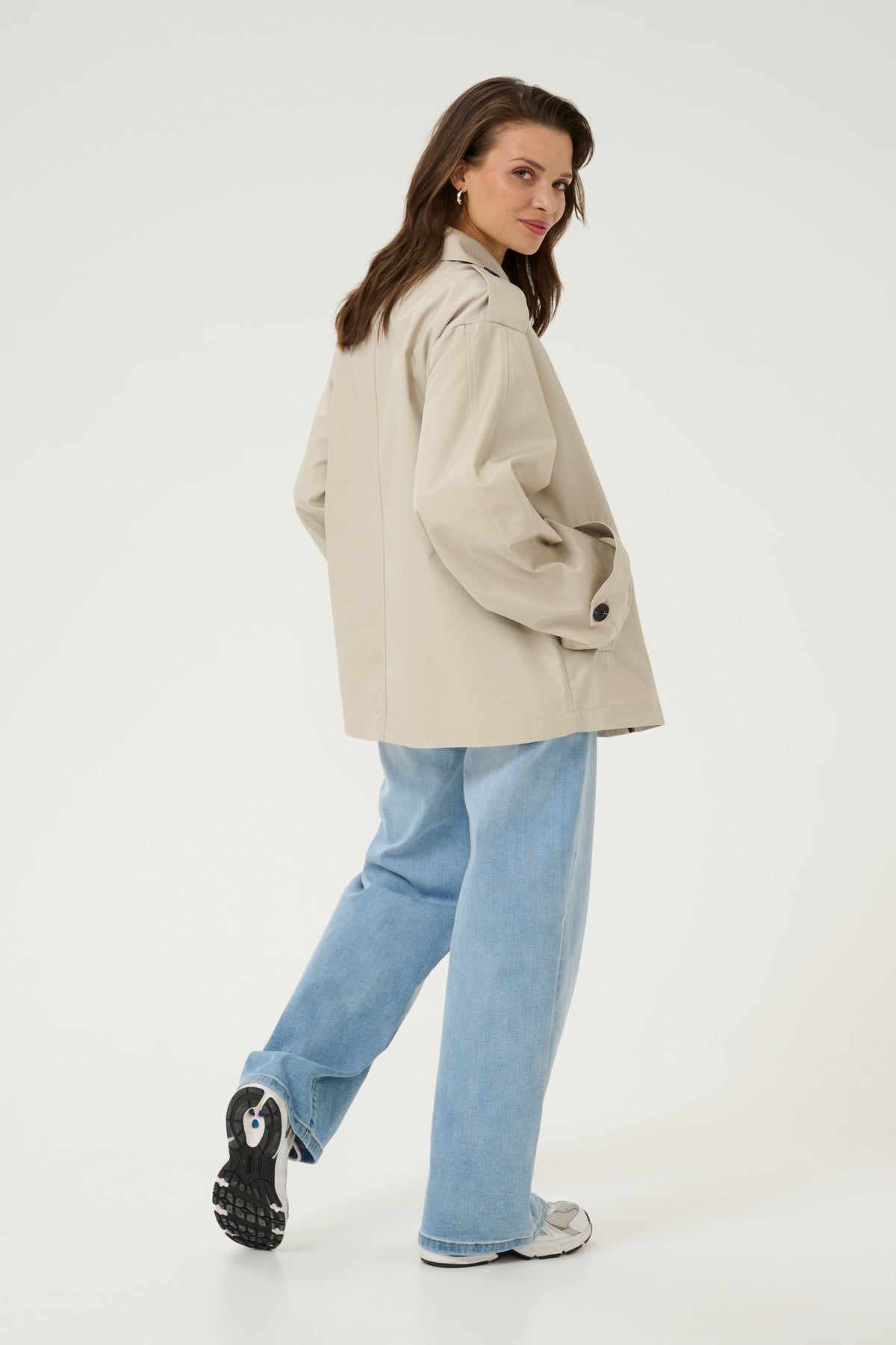 KAsoliva Jacket Feather Gray - 10509771