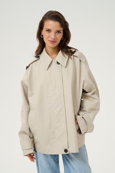 KAsoliva Jacket Feather Gray - 10509771 Thumbnail