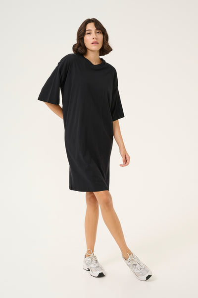 KAmaibritt Jersey Dress Black deep - 10509776 Thumbnail