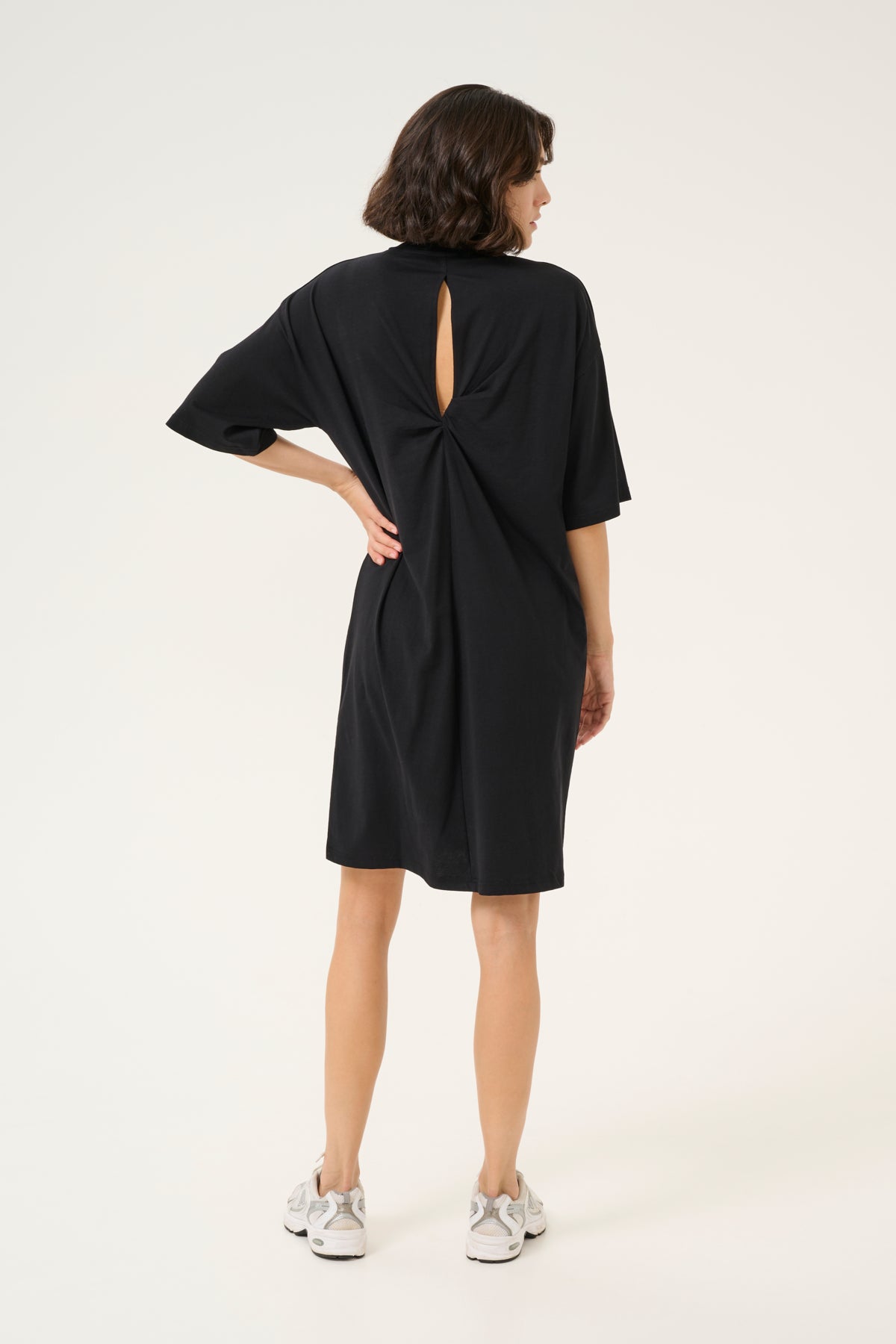 KAmaibritt Jersey Dress Black deep - 10509776