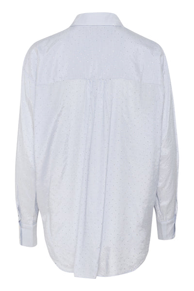 KAmilena Shirt Blue/White Stripe - 10509799 Thumbnail