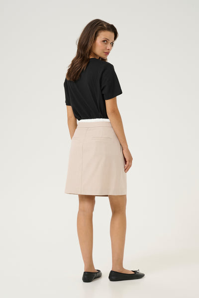KAvindy Skirt Feather Gray Melange - 10509809 Thumbnail