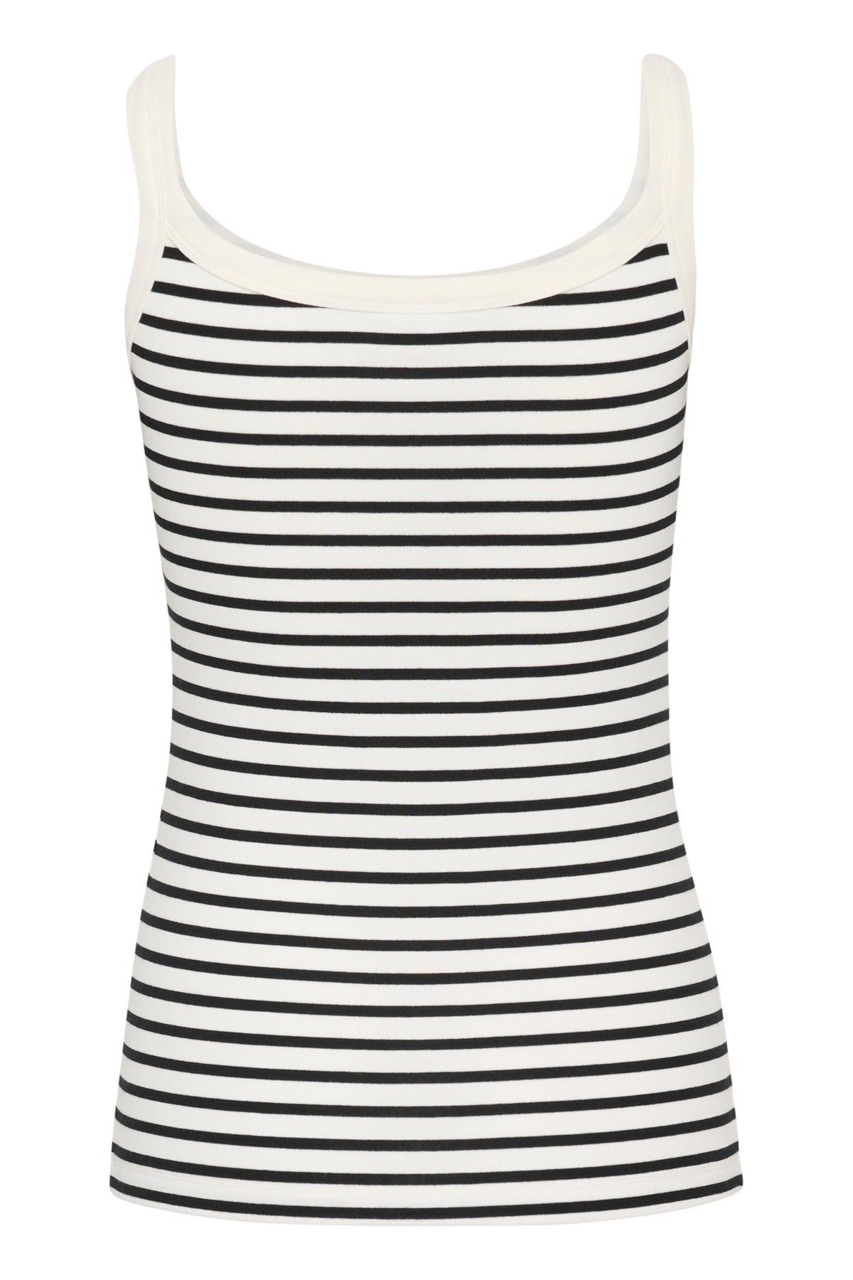 KAliddy Tank Top Chalk/Black Stripe - 10509814