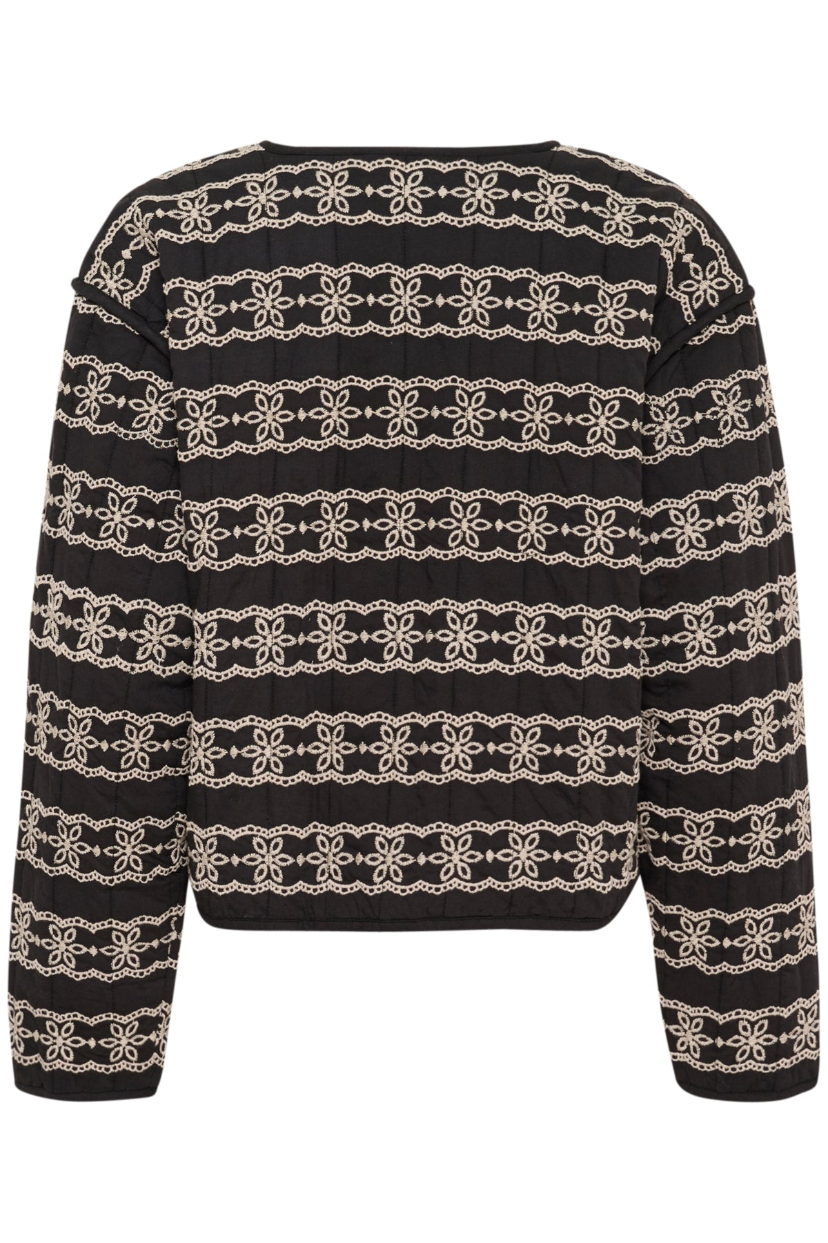 KAronia Jacket Black / Chalk embroidery - 10509824