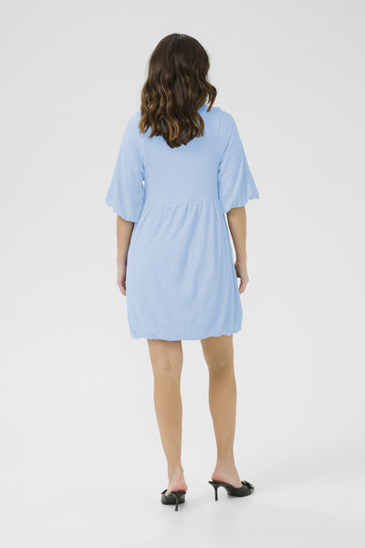 KAnani Balloon Dress Soft Chambray - 10509833 Thumbnail