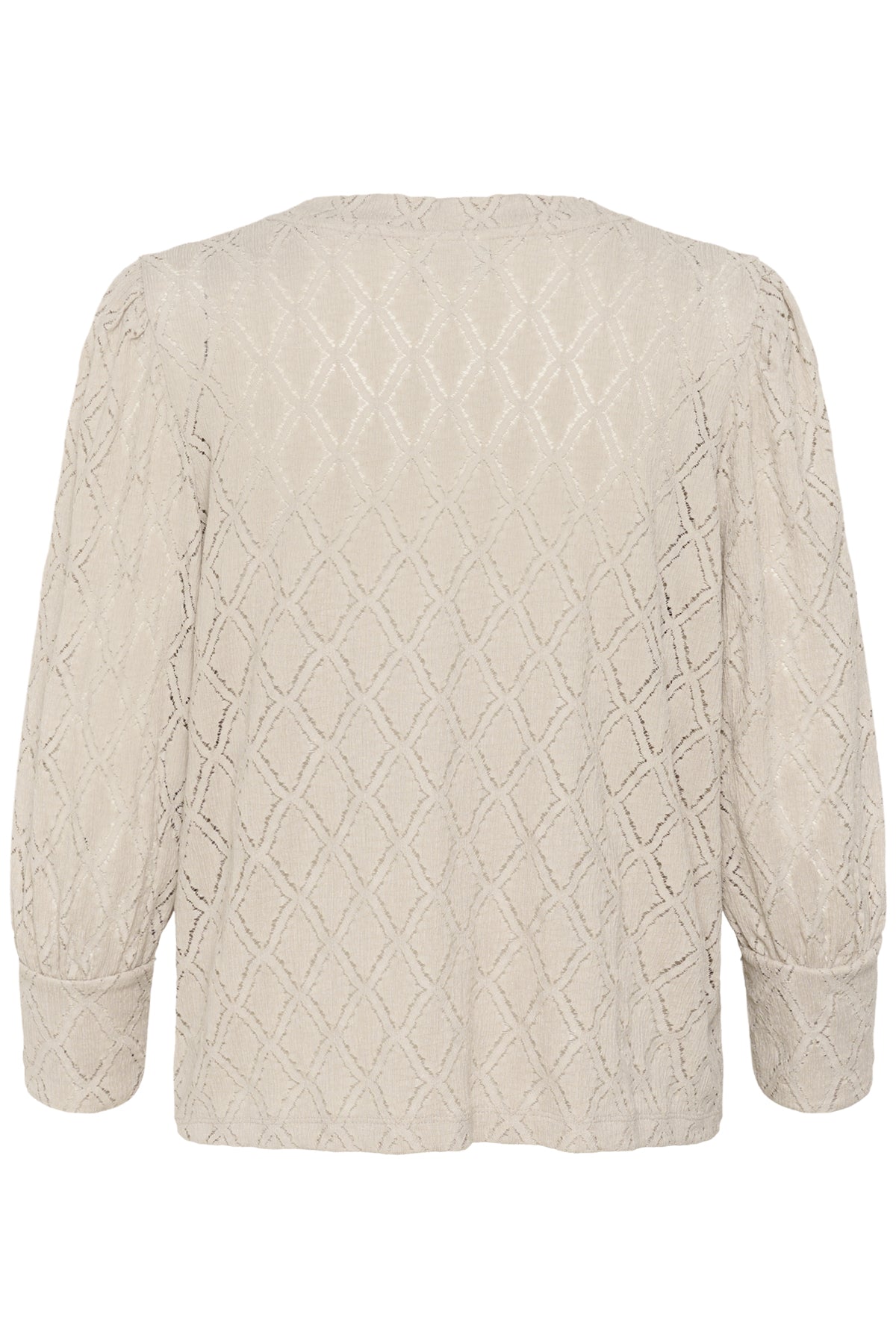KAtio Lace Blouse Feather Gray - 10509843