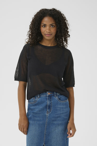 KAlinn Knit Pullover Black deep - 10509844 Thumbnail