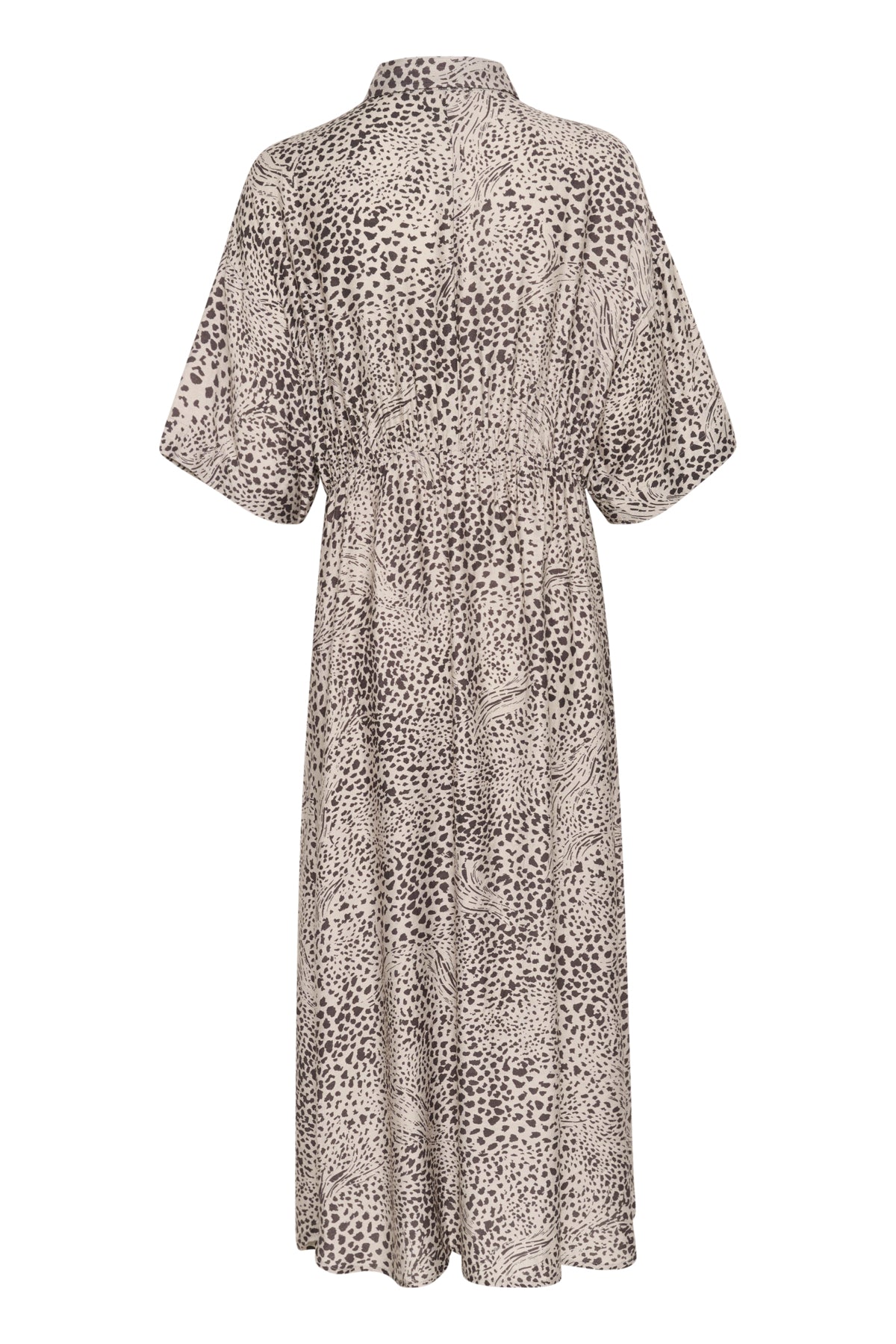 KAdebra Shirt Dress Abstract Leopard - 10509874