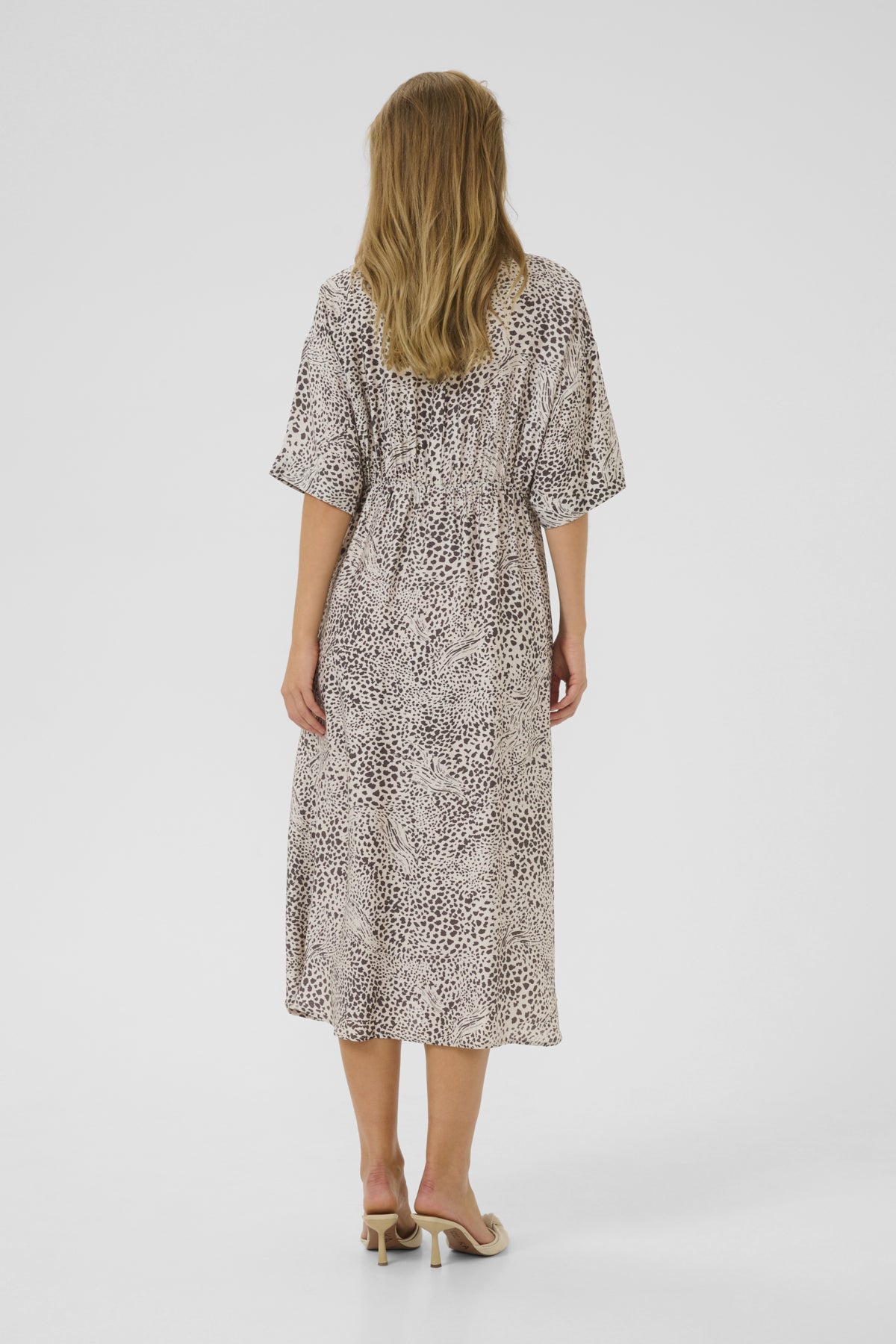 KAdebra Shirt Dress Abstract Leopard - 10509874