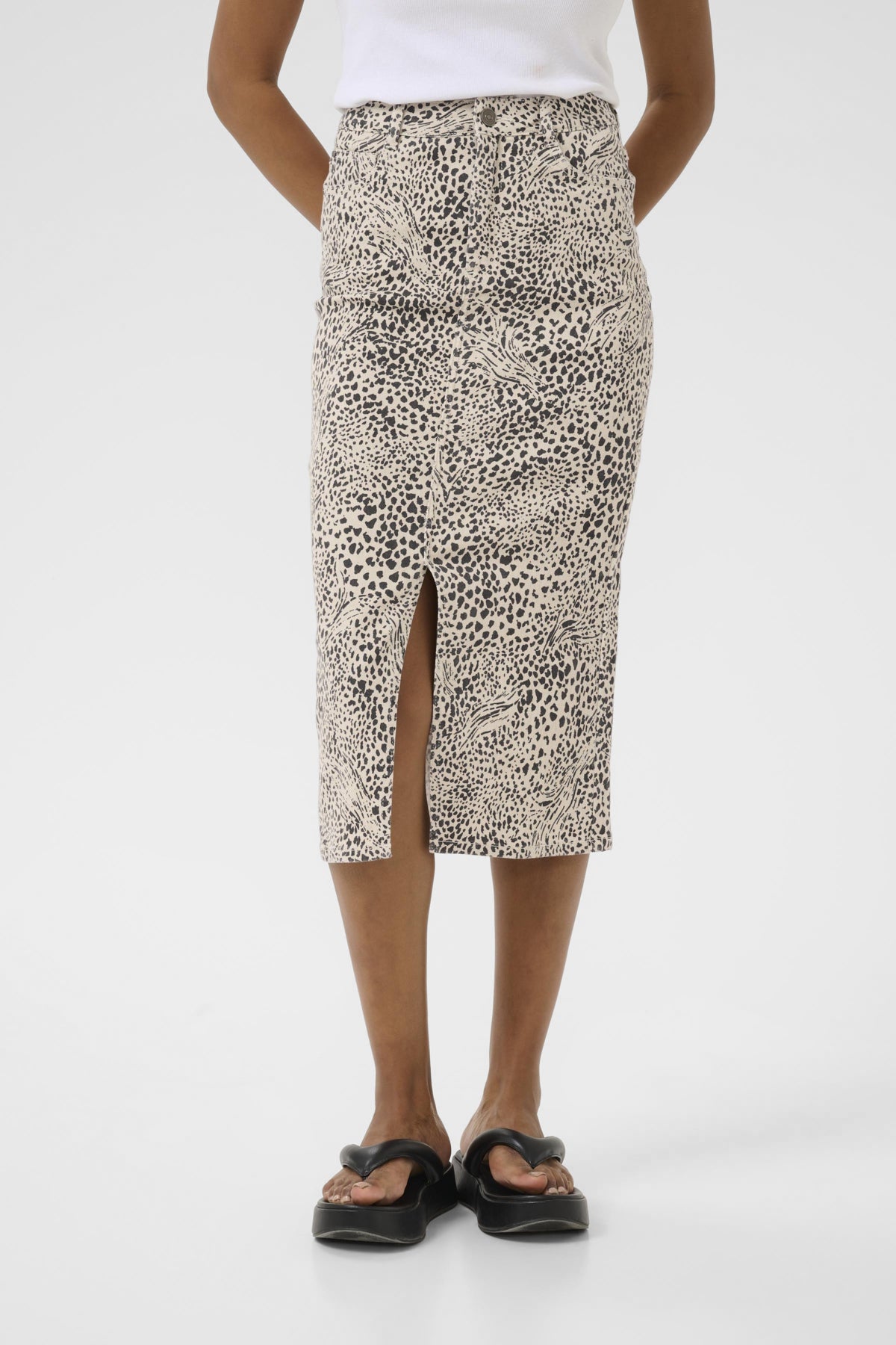 KAlisa Skirt Abstract Leopard - 10509882