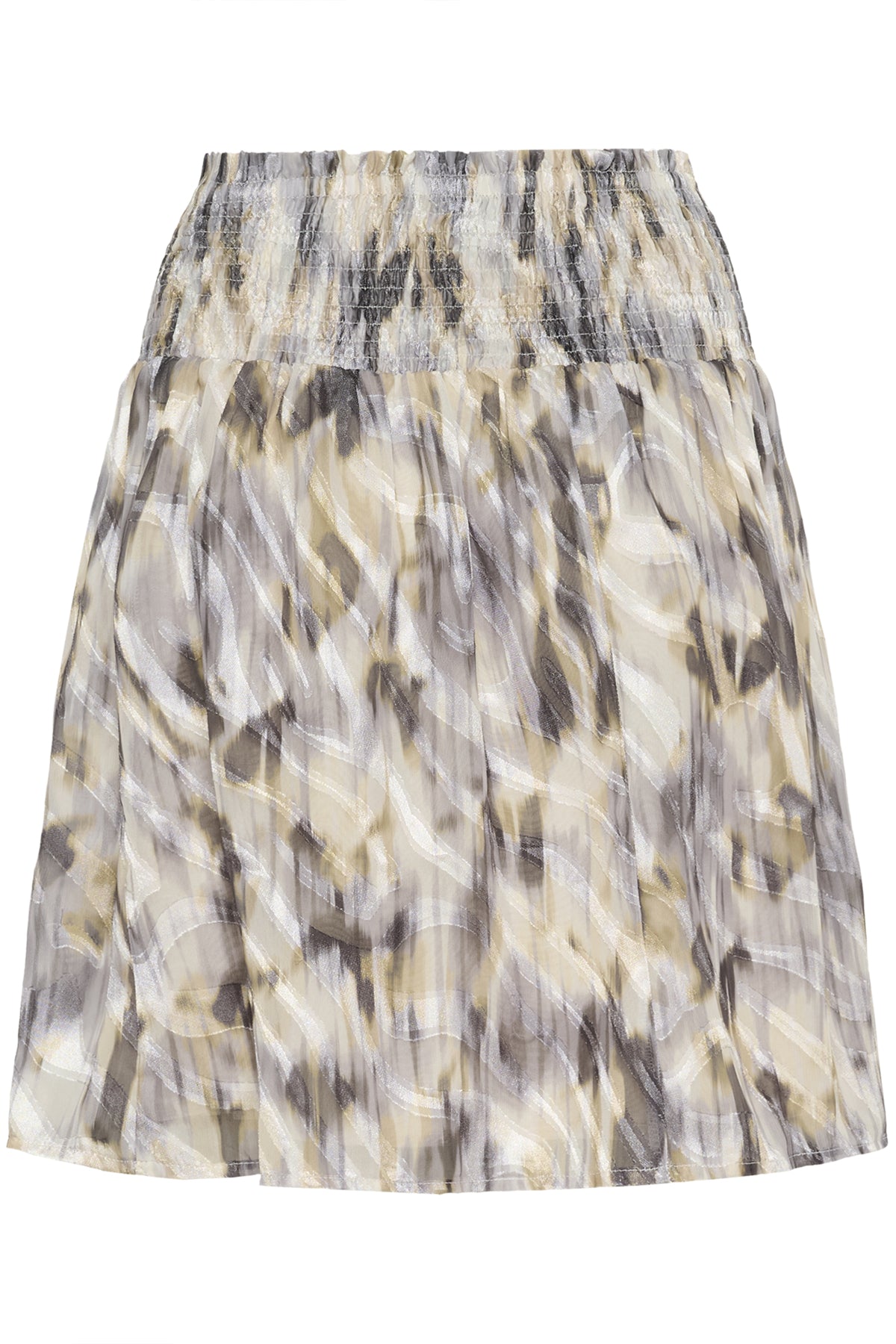 KAvicki Skirt Grey Graphic Blur Print - 10509896