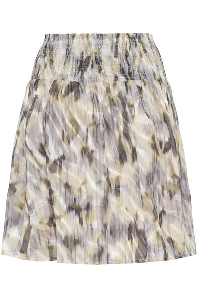 KAvicki Skirt Grey Graphic Blur Print - 10509896 Thumbnail