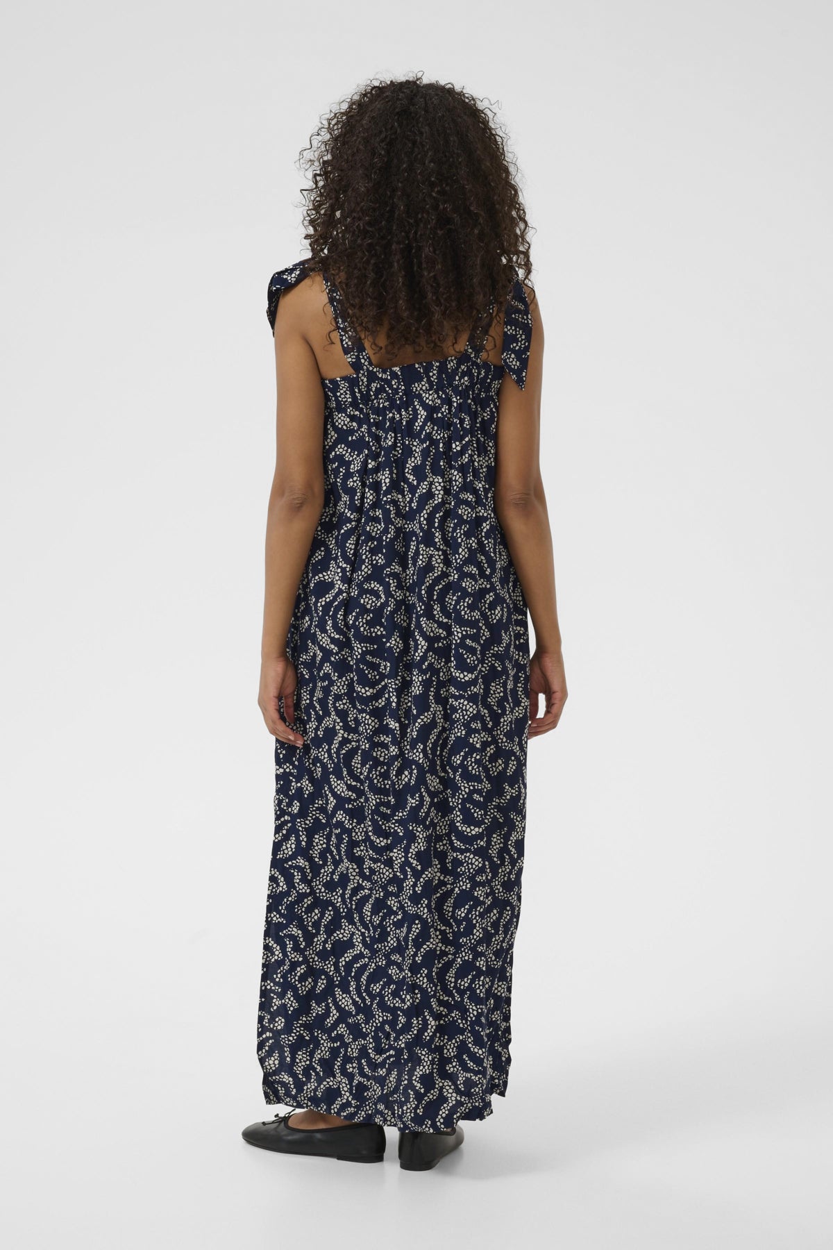 KAbarton Dress Midnight Marine Lace Print - 10509912