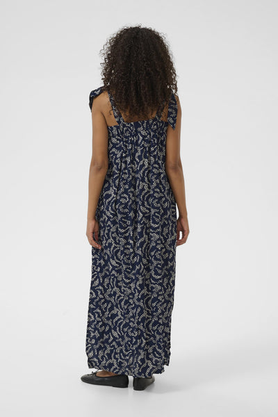 KAbarton Dress Midnight Marine Lace Print - 10509912 Thumbnail