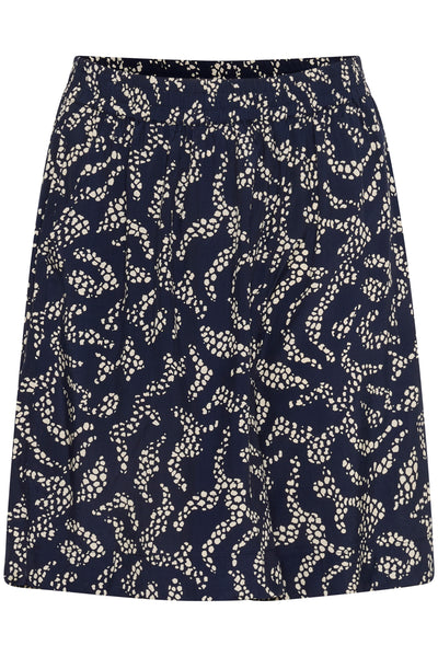 KAbarton Shorts Midnight Marine Lace Print - 10509915 Thumbnail
