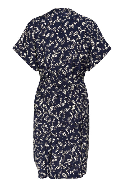 KAbarton Shirt Dress Midnight Marine Lace Print - 10509919 Thumbnail