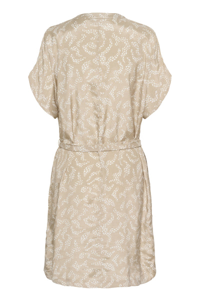 KAbarton Shirt Dress Feather Gray/Chalk Lace Print - 10509919 Thumbnail