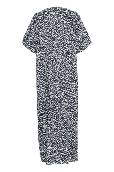 KAruffalo Dress Blue / White Graphic Print - 10509920 Thumbnail