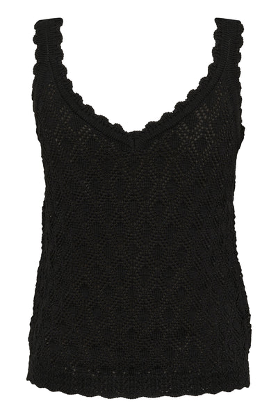 KAjona Knitted Top Black deep - 10509945 Thumbnail