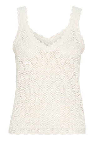 KAjona Knitted Top Chalk - 10509945