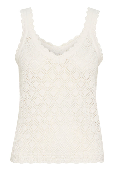 KAjona Knitted Top Chalk - 10509945 Thumbnail