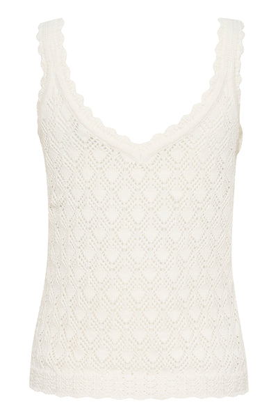 KAjona Knitted Top Chalk - 10509945 Thumbnail