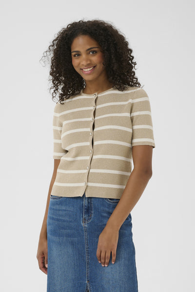 KAmorita Cardigan Feather Grey/Chalk Metalic - 10509948 Thumbnail