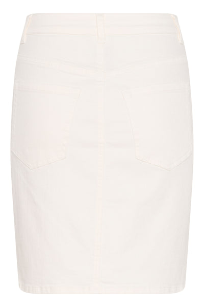 KAkarla Twill Skirt Chalk - 10509963 Thumbnail