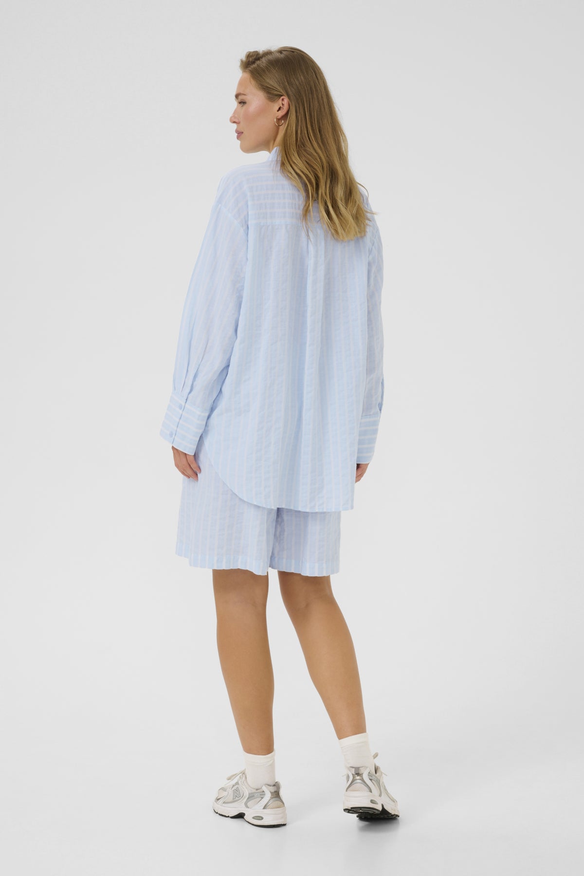 KAsara Shirt Blue/White Stripe - 10509970