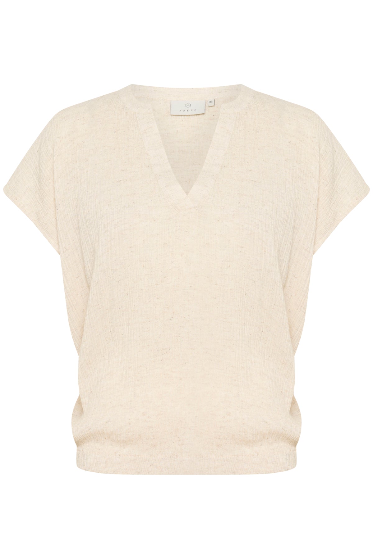KAgitte Blouse Feather Gray Melange - 10509973
