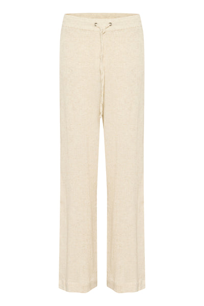 KAgitte Pants Feather Gray Melange - 10509974 Thumbnail