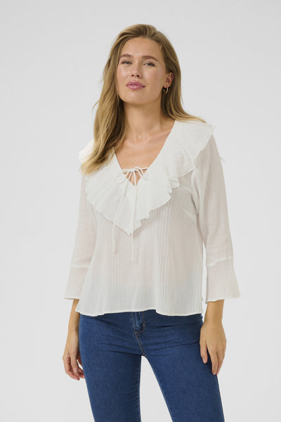 KAjohanna Blouse Chalk - 10509982 Thumbnail