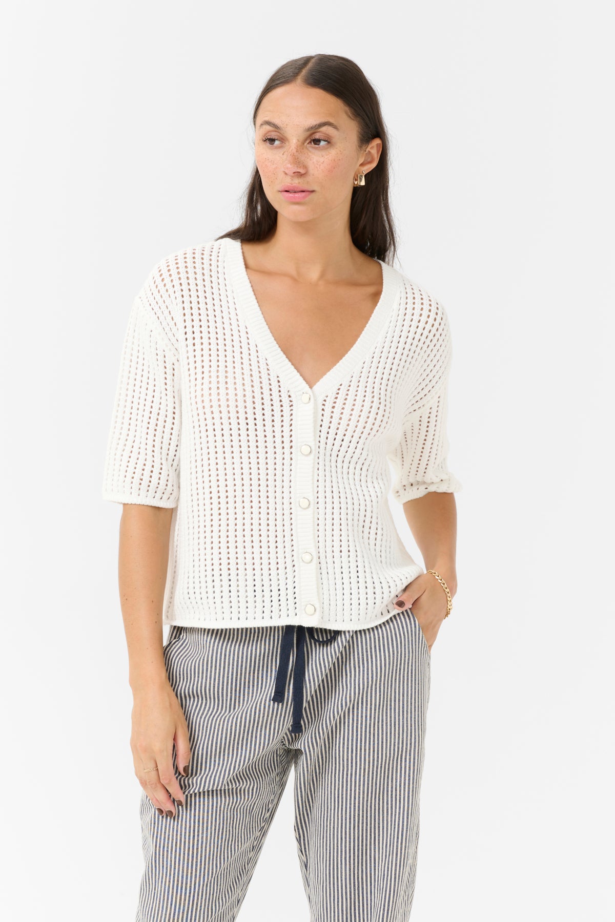 KAsolar Cardigan Chalk - 10509986