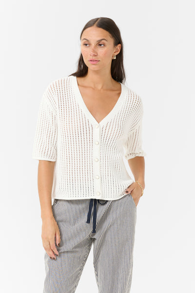 KAsolar Cardigan Chalk - 10509986 Thumbnail