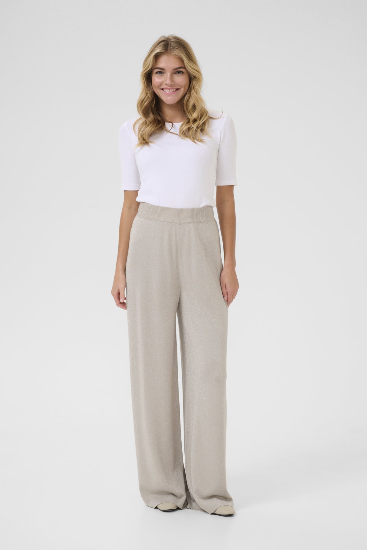 KAregina Knit Pants Feather Gray - 10510007