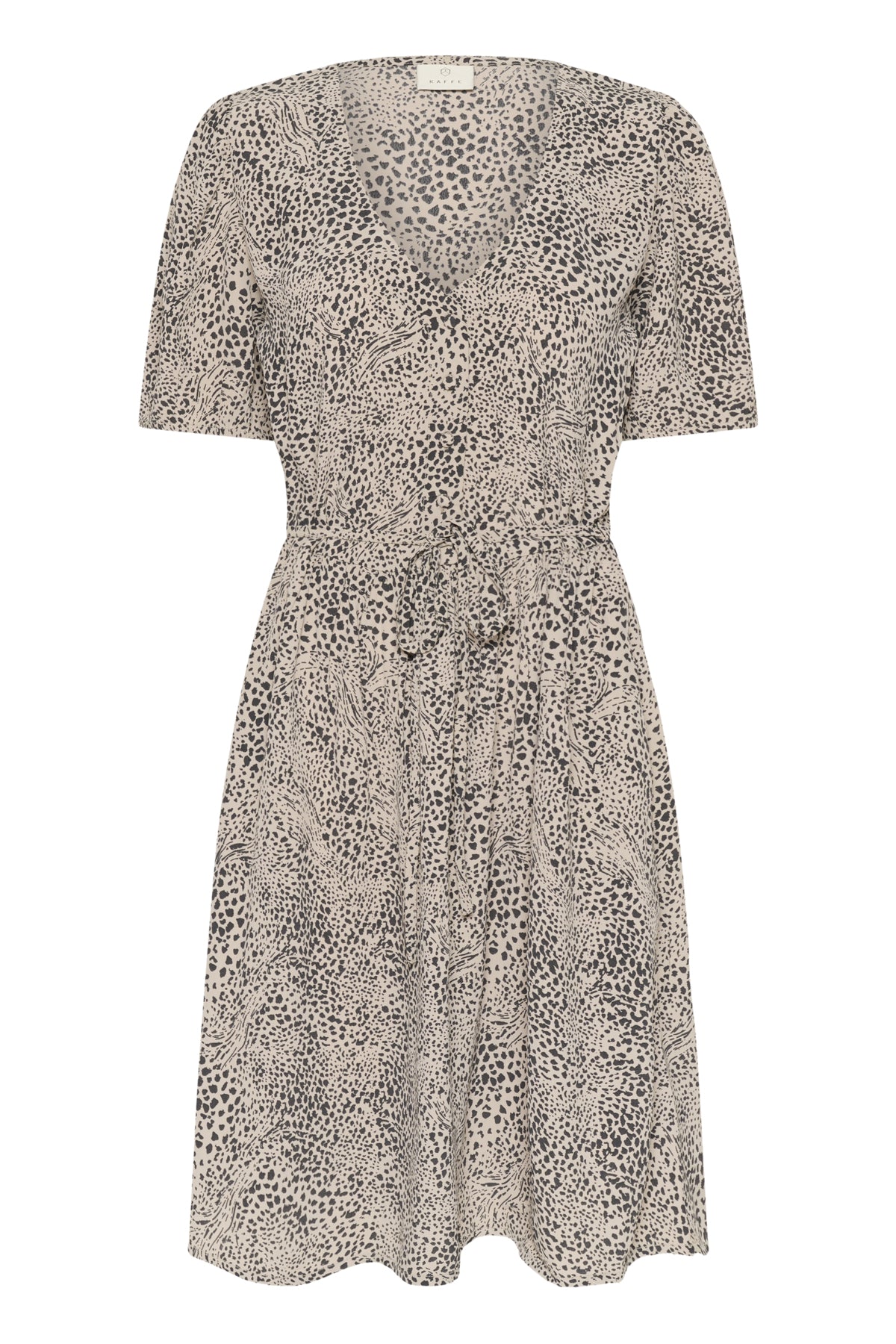 KAliana Short Dress Abstract Leopard - 10510014