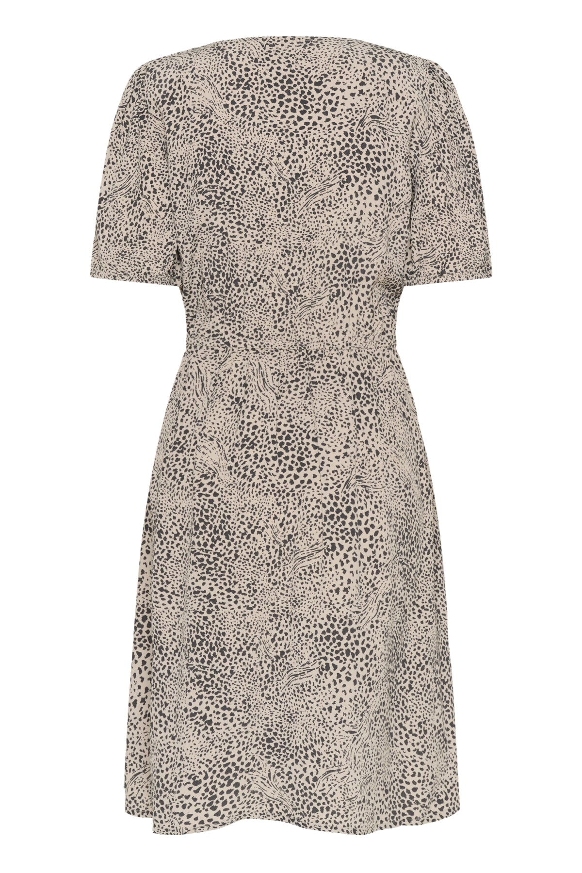KAliana Short Dress Abstract Leopard - 10510014