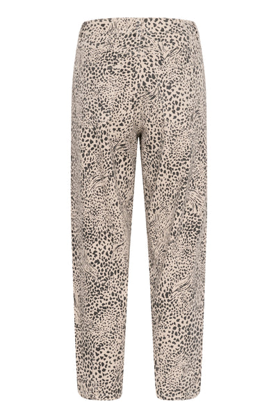 KAlisa Cropped Jeans Abstract Leopard - 10510019 Thumbnail