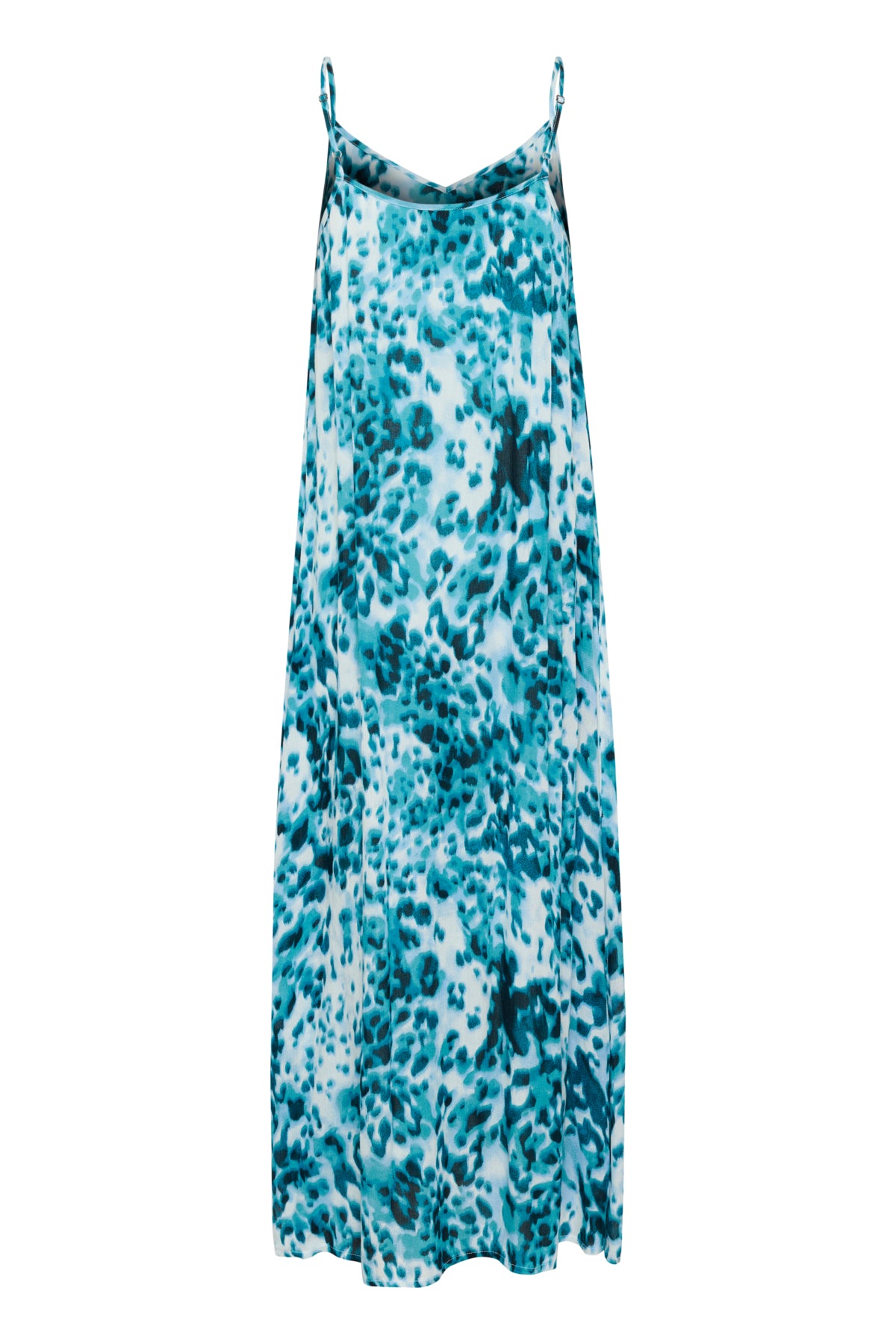 KAthora Amber Singlet Dress Teal Leopard Print - 10510045