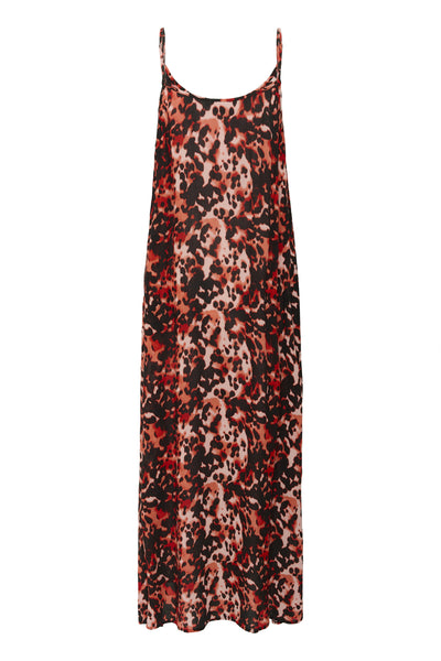 KAthora Amber Singlet Dress Grenadine Leopard Print - 10510045 Thumbnail