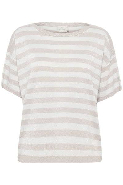 KAregina Striped Pullover Feather gray/ chalk Stripe - 10510053 Thumbnail
