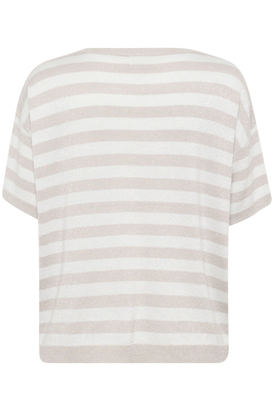 KAregina Striped Pullover Feather gray/ chalk Stripe - 10510053 Thumbnail