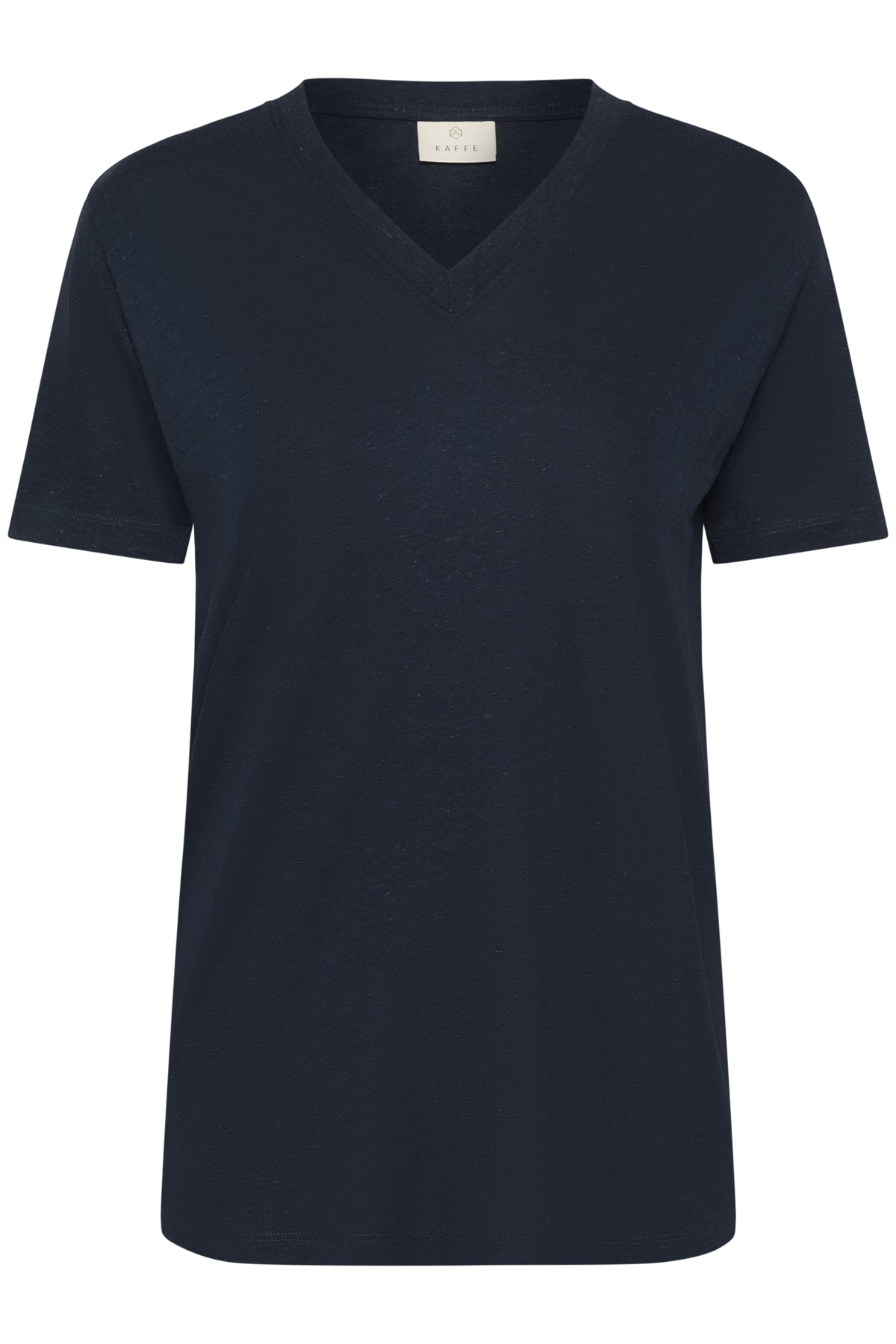 KAmaria V-neck T-Shirt Midnight Marine - 10510066