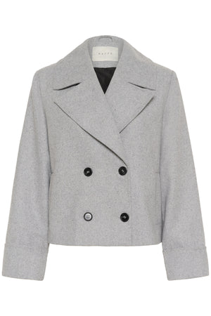 KAjulia Coat Light Grey Melange - 10510068