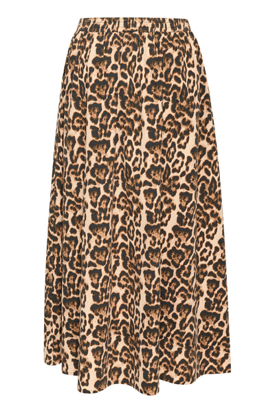 KAleopra Skirt Naturel Leopard Print - 10510083 Thumbnail