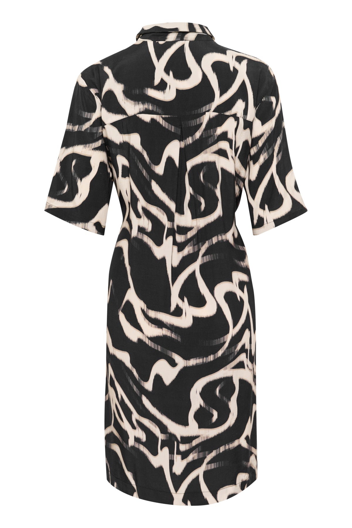KAmartha Dress Black/Nature Organic Lines - 10510099