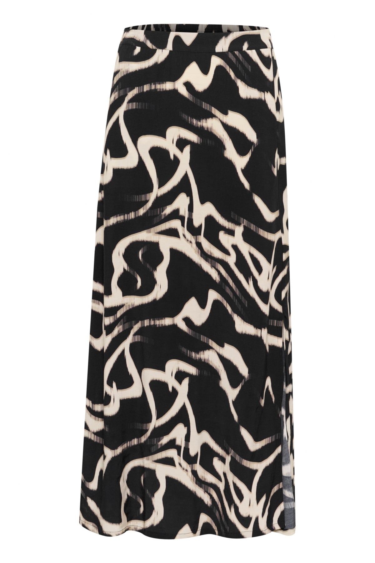 KAmartha Skirt Black/Nature Organic Lines - 10510111