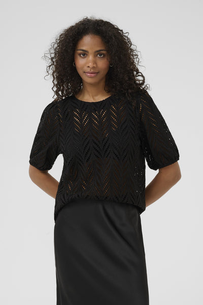 KAmasha Blouse Black deep - 10510112 Thumbnail