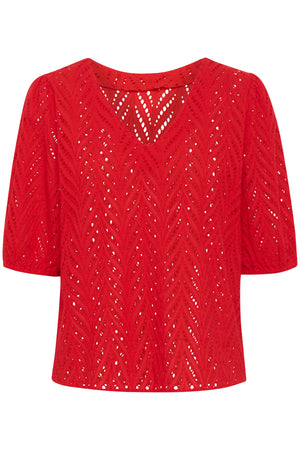 KAmasha Blouse True Red - 10510112