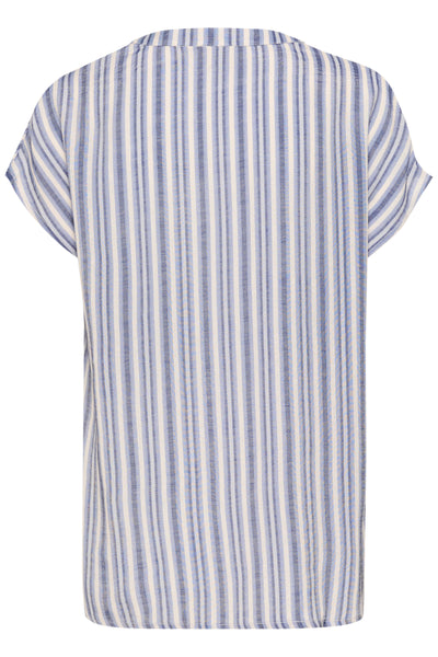 KAanja blouse Blue/Chalk Stripe - 10510118 Thumbnail